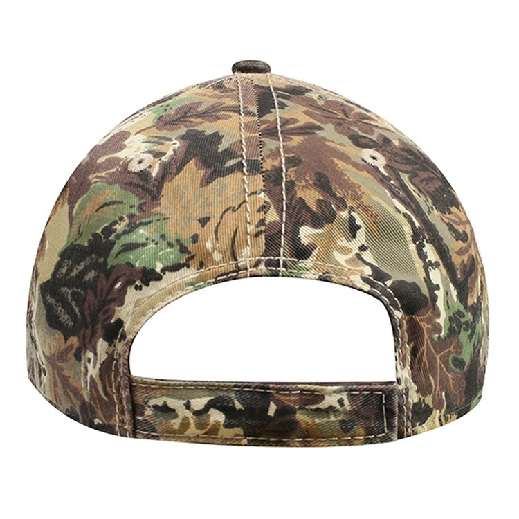 OTTO CAP® Camouflage 6 Panel Low Profile Baseball Cap 5