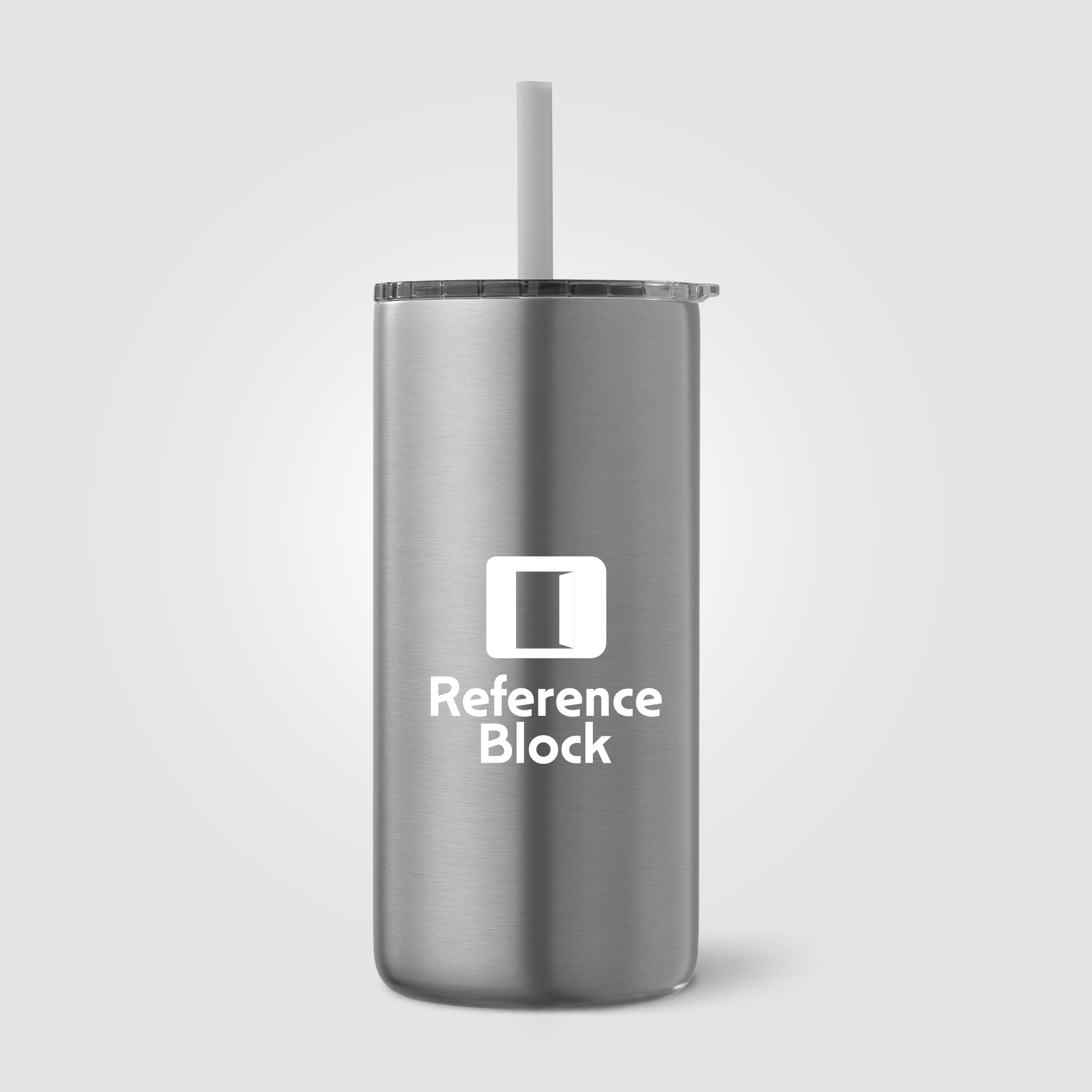 Borealis Stainless Steel Straw Tumbler - 16 oz. 32