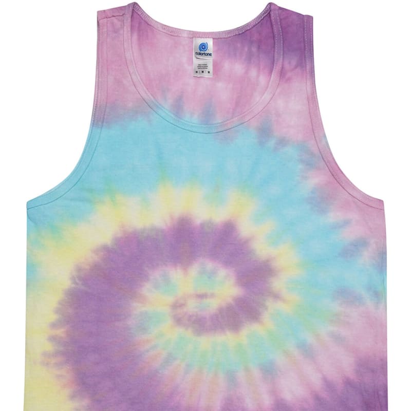 Tie-Dye Adult 5.4 Oz. 100% Cotton Tank Top 17