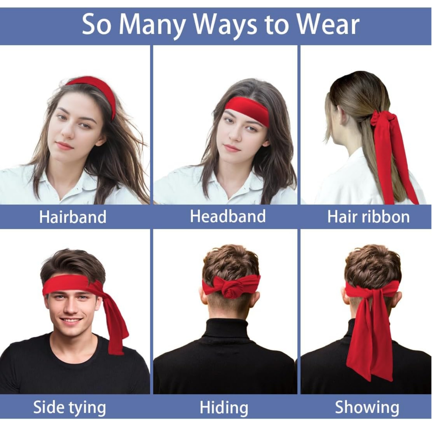 Sport Tie Headbands 2