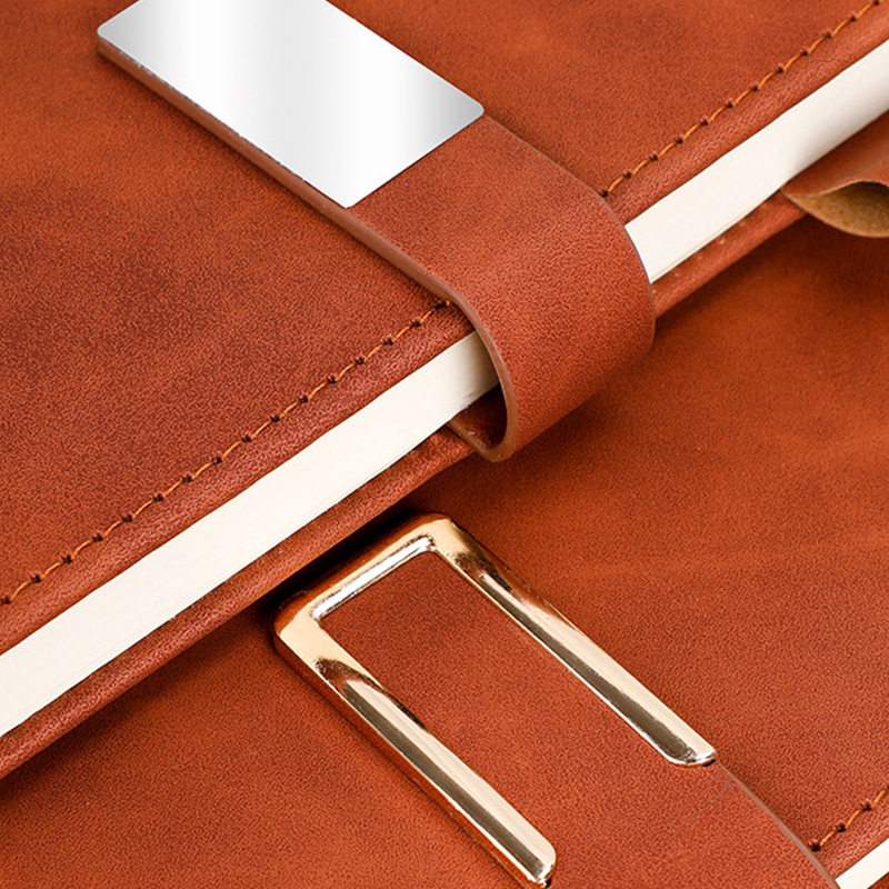 Leather Magnetic Clasp Notebook 6