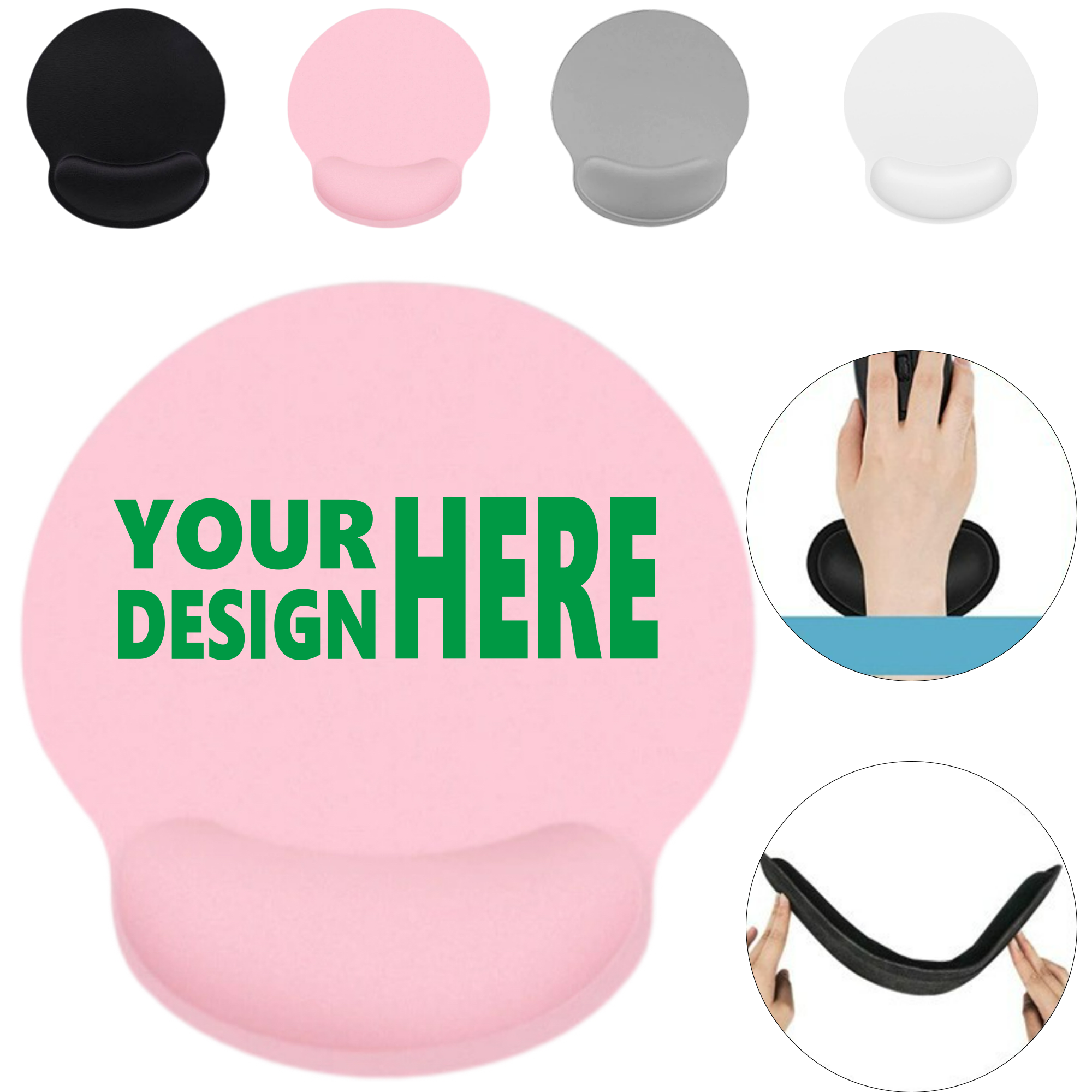 Wrist Protection Mouse Pad 1