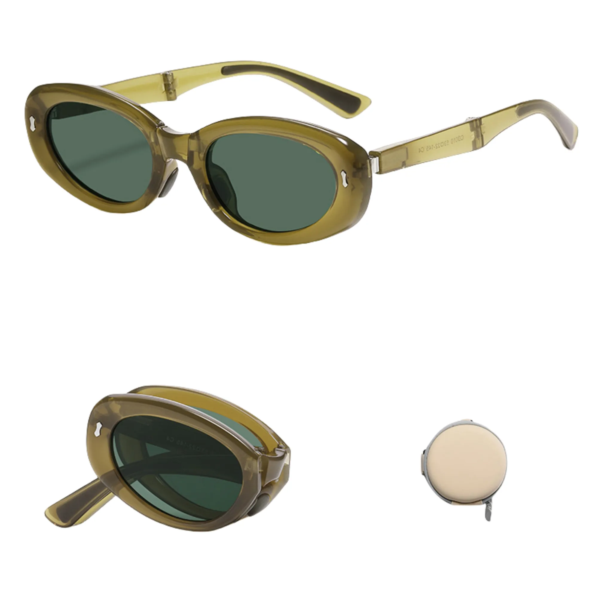 UV Protection Cat-Eye Foldable Shades Fashion Sunglasses 3