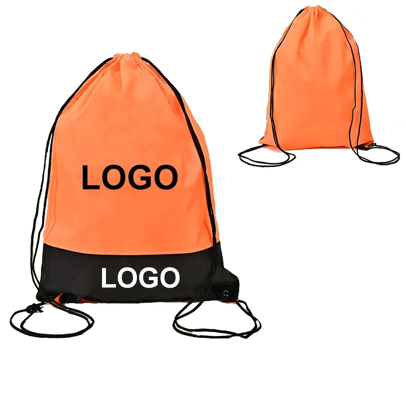 Custom Polyester Drawstring Backpack 2