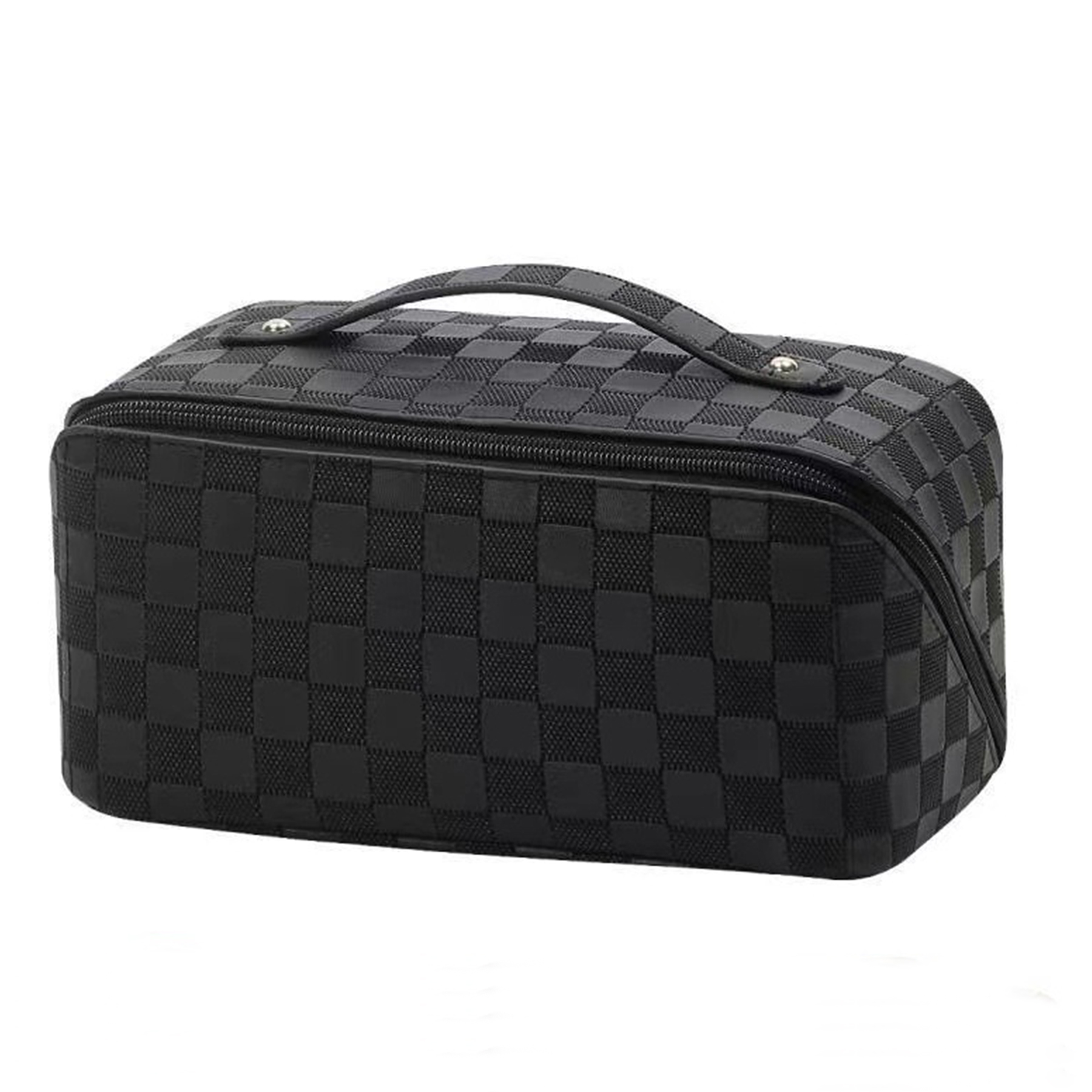 Pu Leather Large Capacity Travel Cosmetic Bag For Women 2