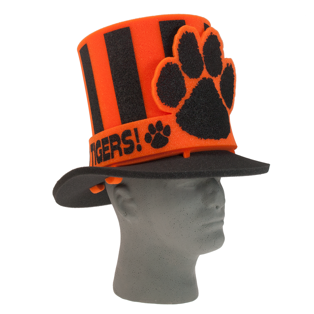 13" Foam Fan Hat, Big Paw Band 16