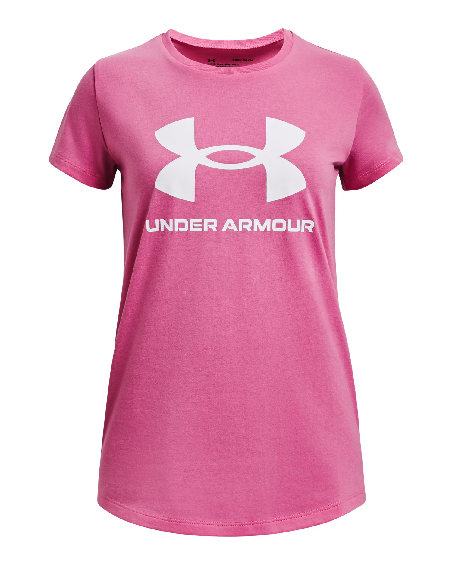 UA Graphic Girls' Short Sleeve 13