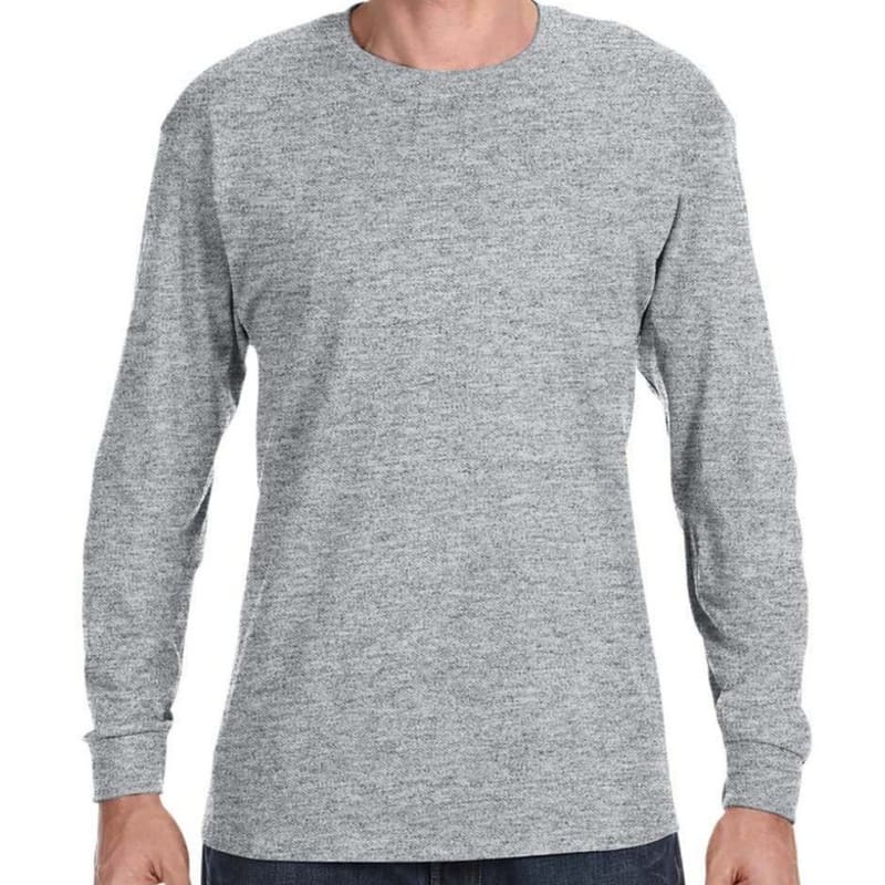 Jerzees 5.6 Oz., 50/50 Heavyweight Blend™ Long-Sleeve T-Sh 6