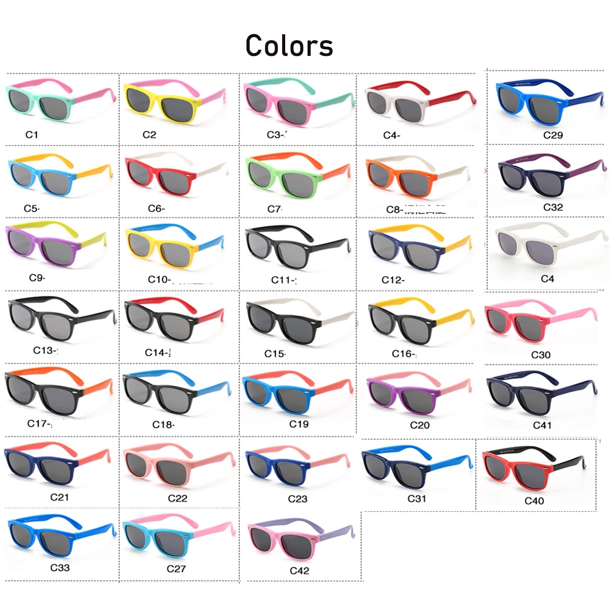 Party Favor Kids Sunglasses Uv400 Protection 3