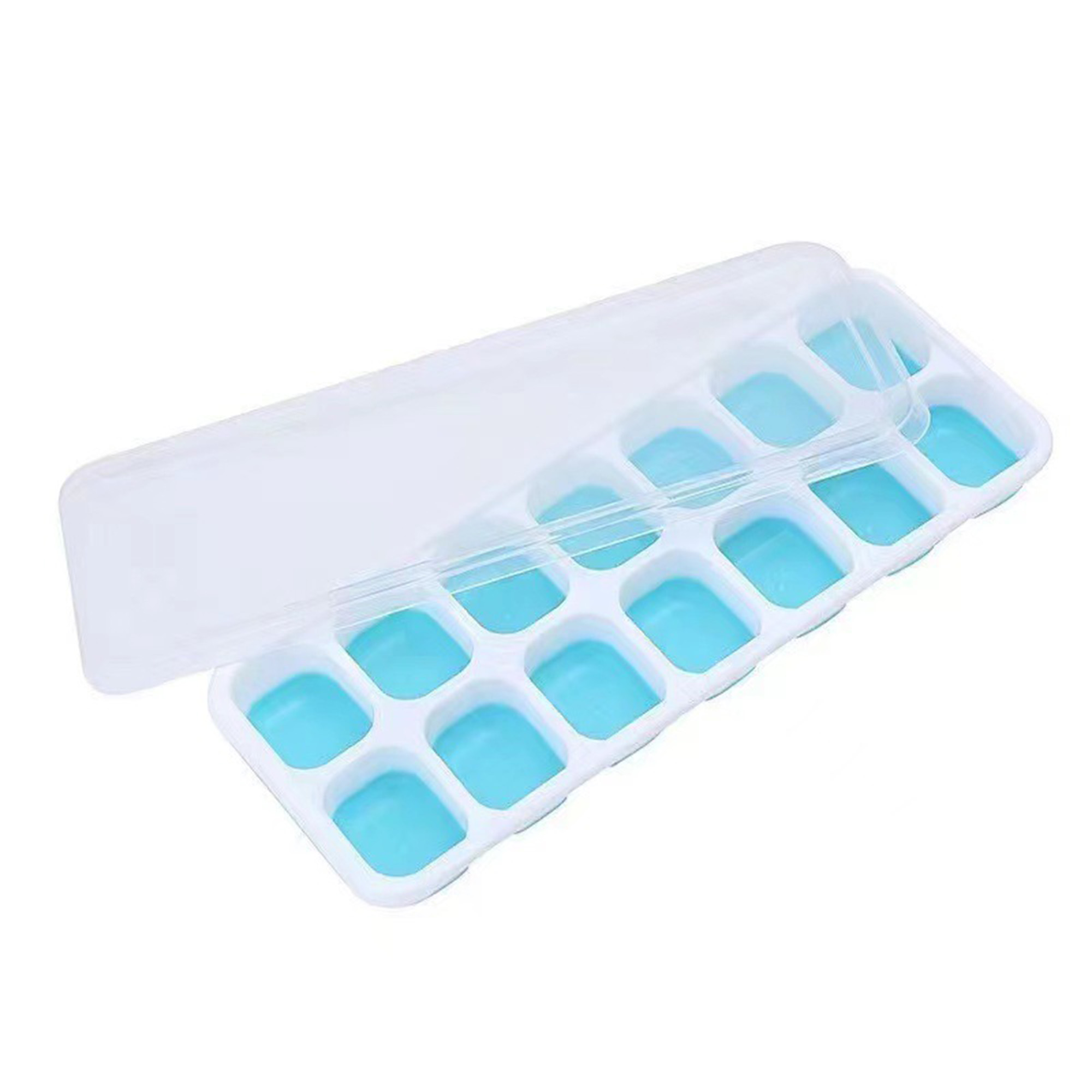 MOQ100 14-Cavity Silicone Ice Cube Tray Mold 8