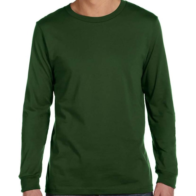 Bella Mens Jersey Long-Sleeve T-Shirt 48