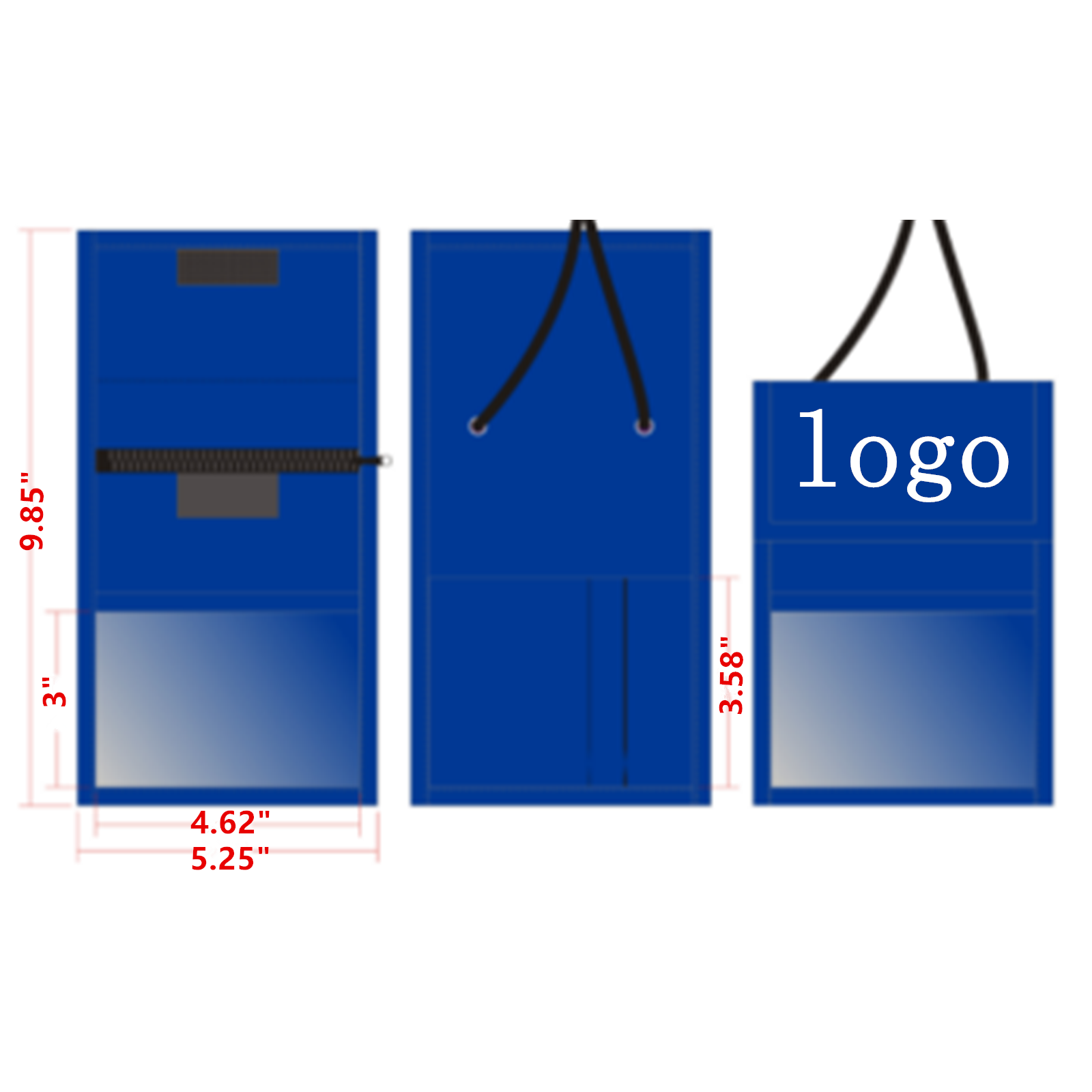 Neck Wallet Convention Badge Bag Holder 2