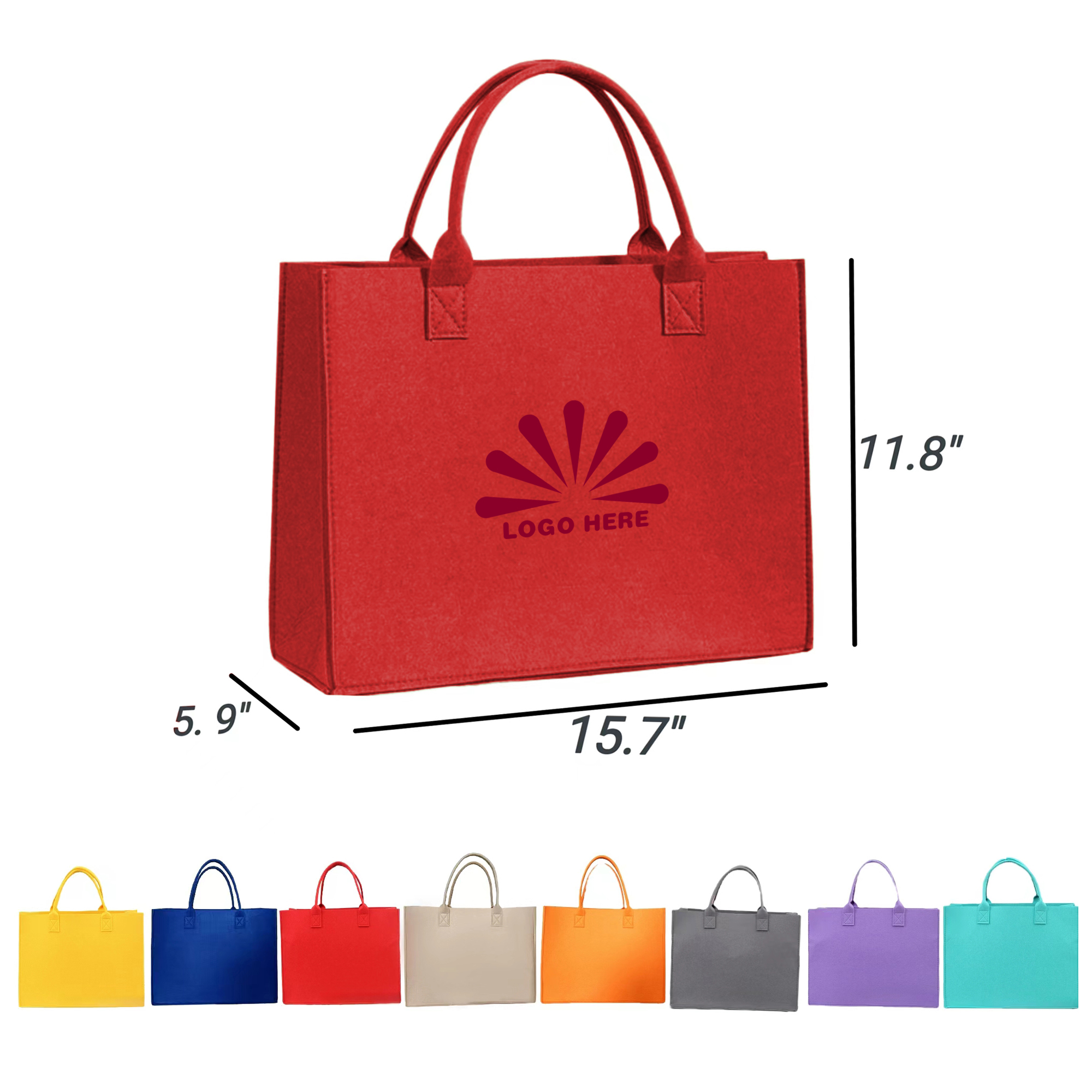 Felt Tote Bag 1
