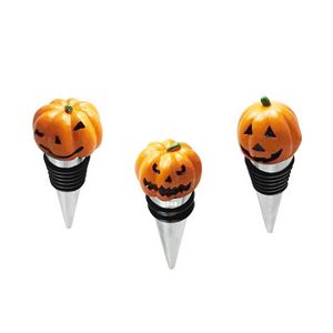 Pumpkin Shaped Wine Cork Bottle Stopper 11