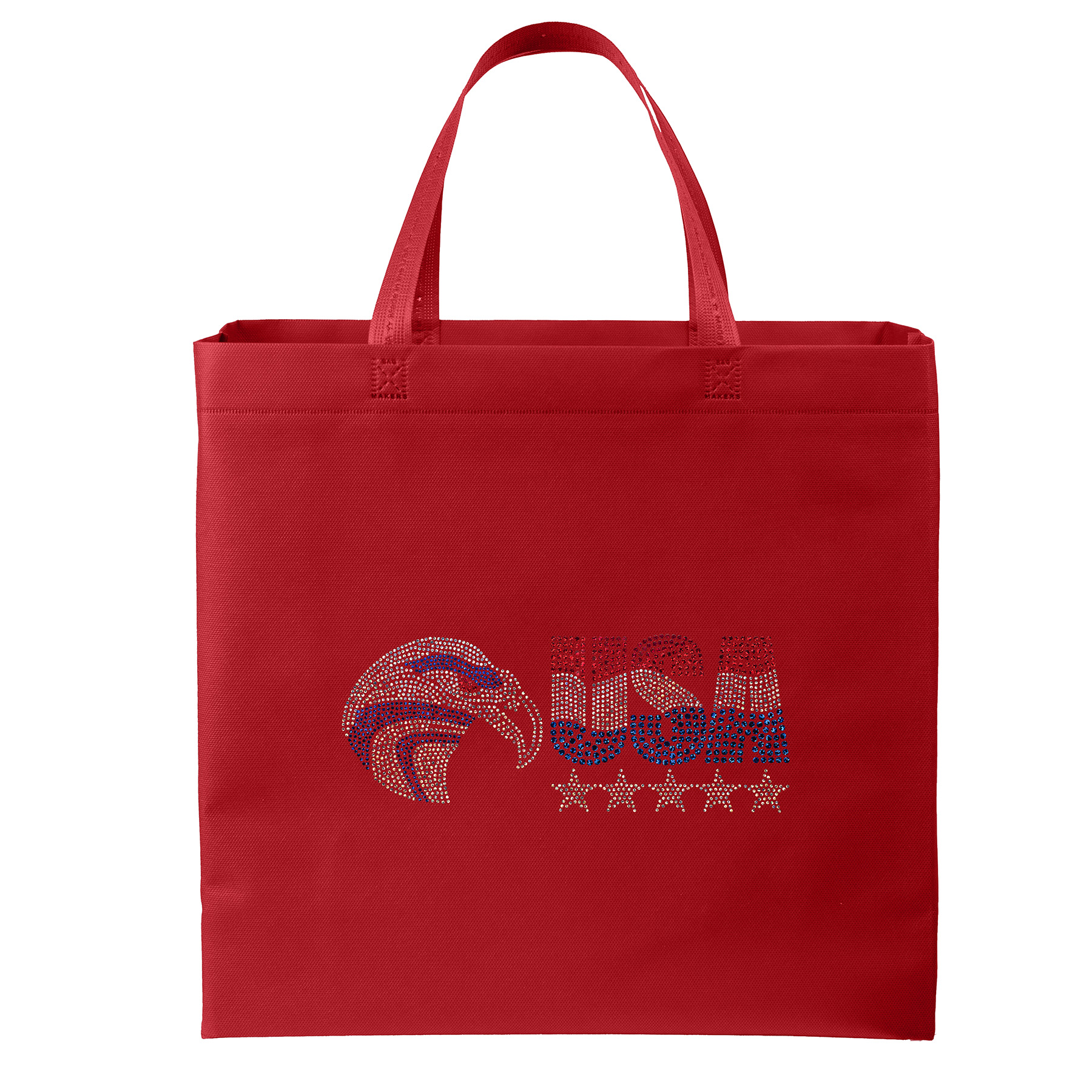 Patriot™- USA Made Non-Woven Tote - Sparkle 8