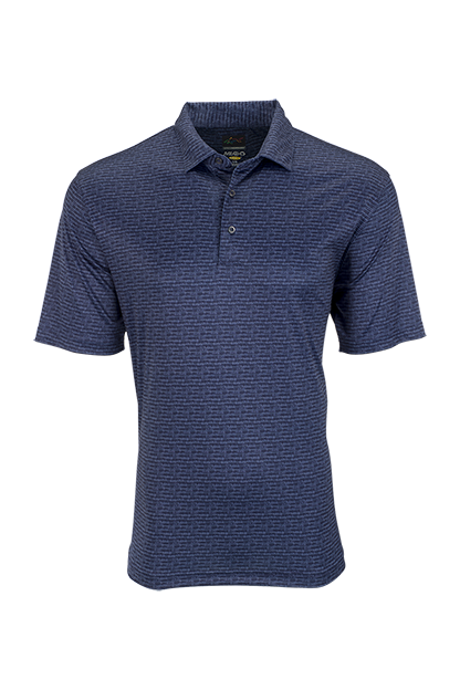Greg Norman ML75 Microlux Cart Print Polo 12