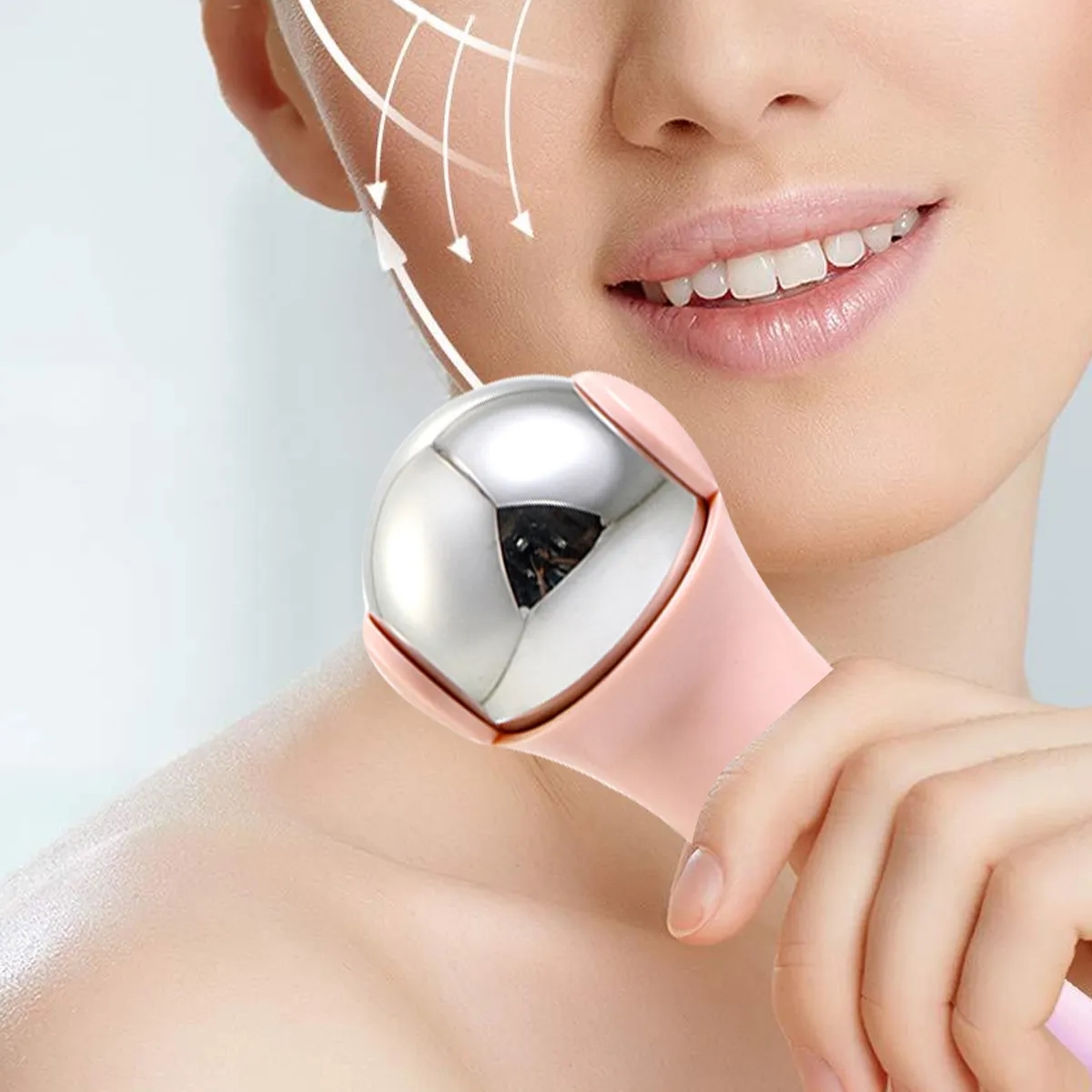 Facial Ice Massage Ball With 360 Rotation And Thermal Use 6