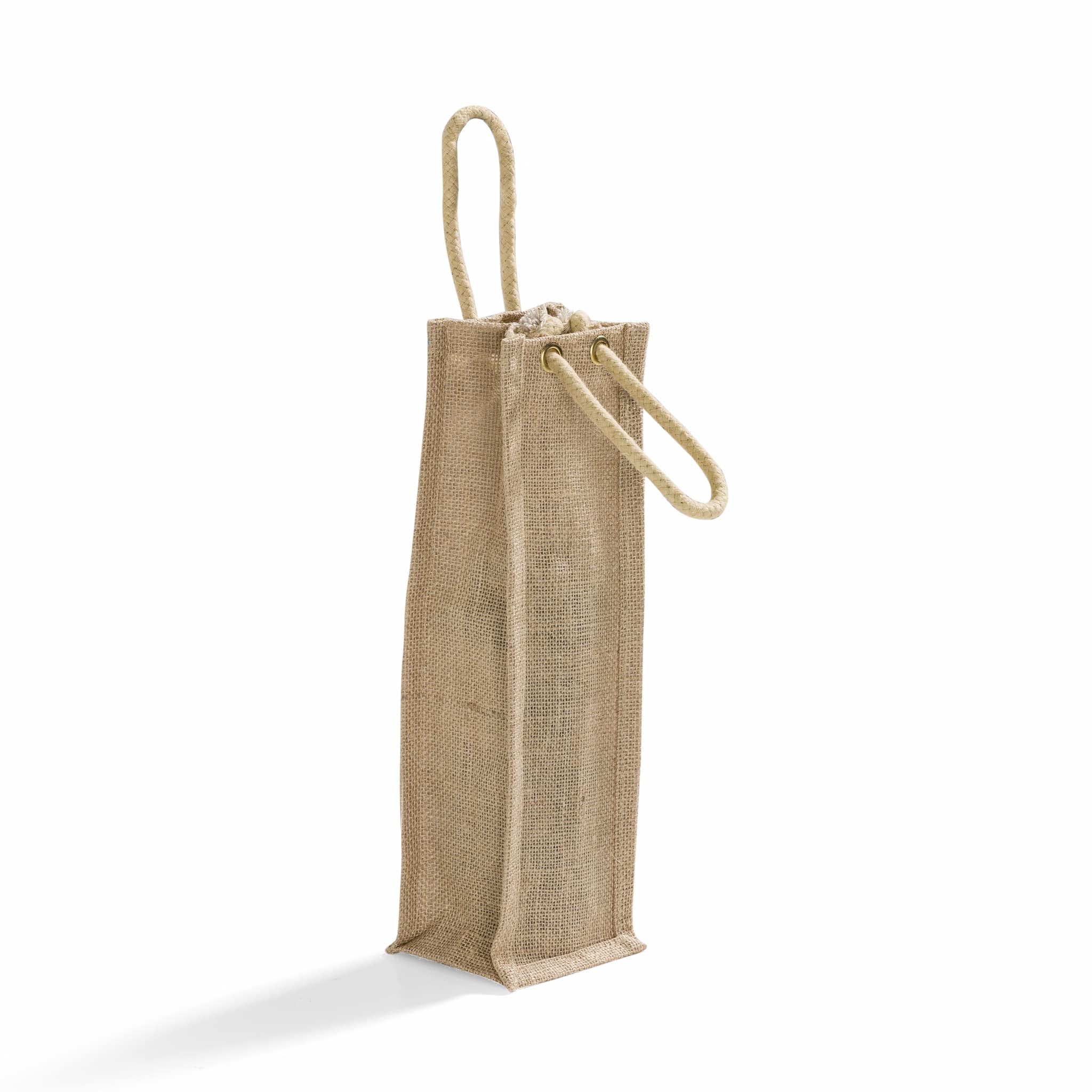 4'' Jute Wine Bag 6