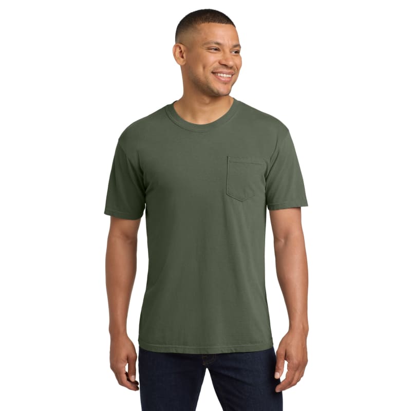 COMFORT COLORS Heavyweight Ring Spun Pocket Tee. 273