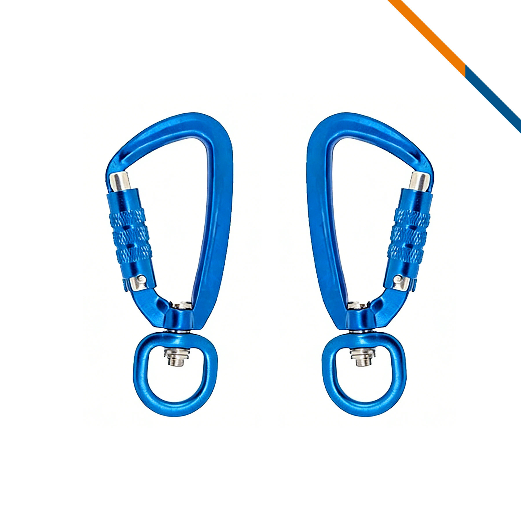 Klipo Swivel Ring Auto Locking Carabiner 7