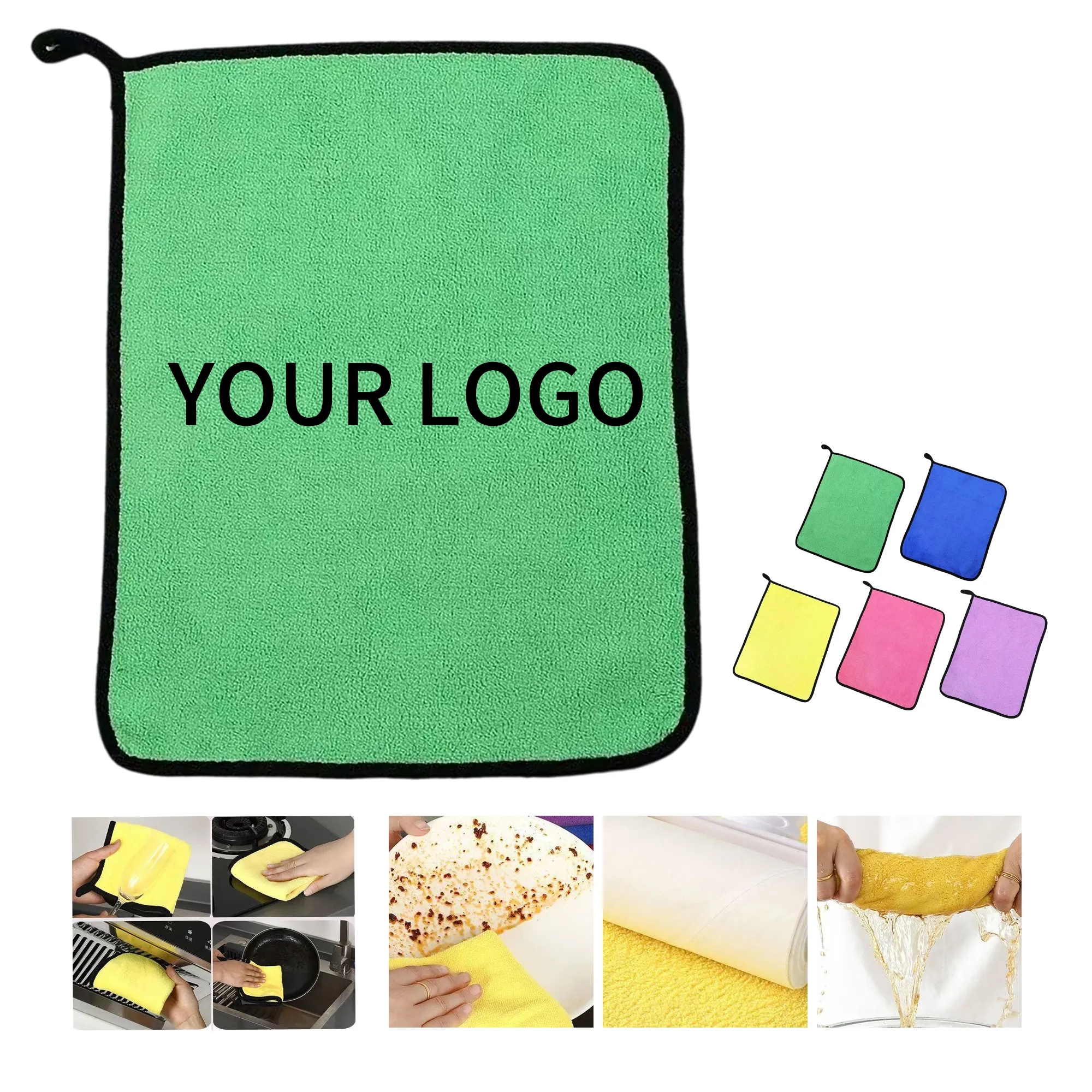 11.8 Inch Microfiber Car Towel for Auto Care or Travel 2