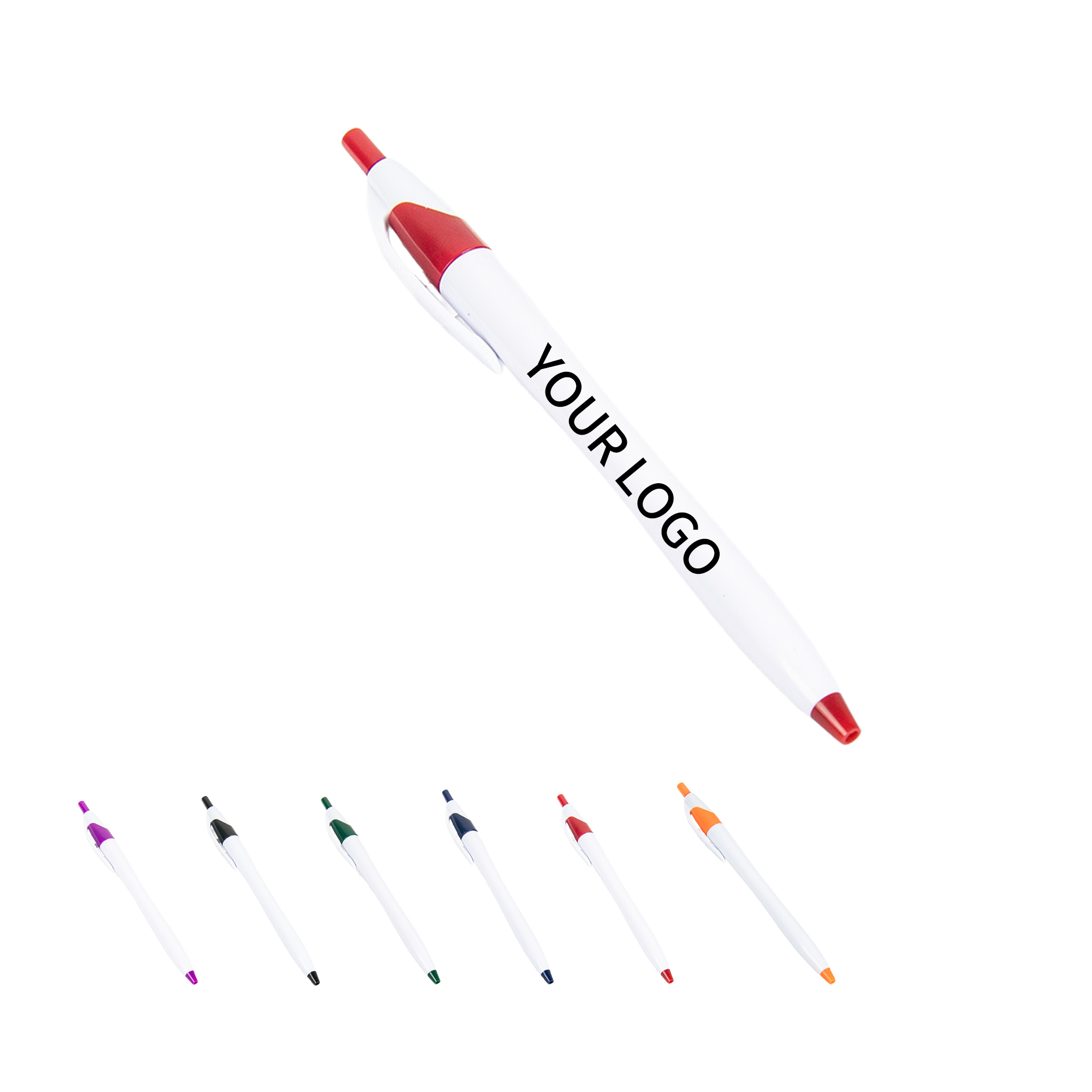 ABS Plastic Dart Shape Ballpoint Pen With Smooth Writing Barrel 7