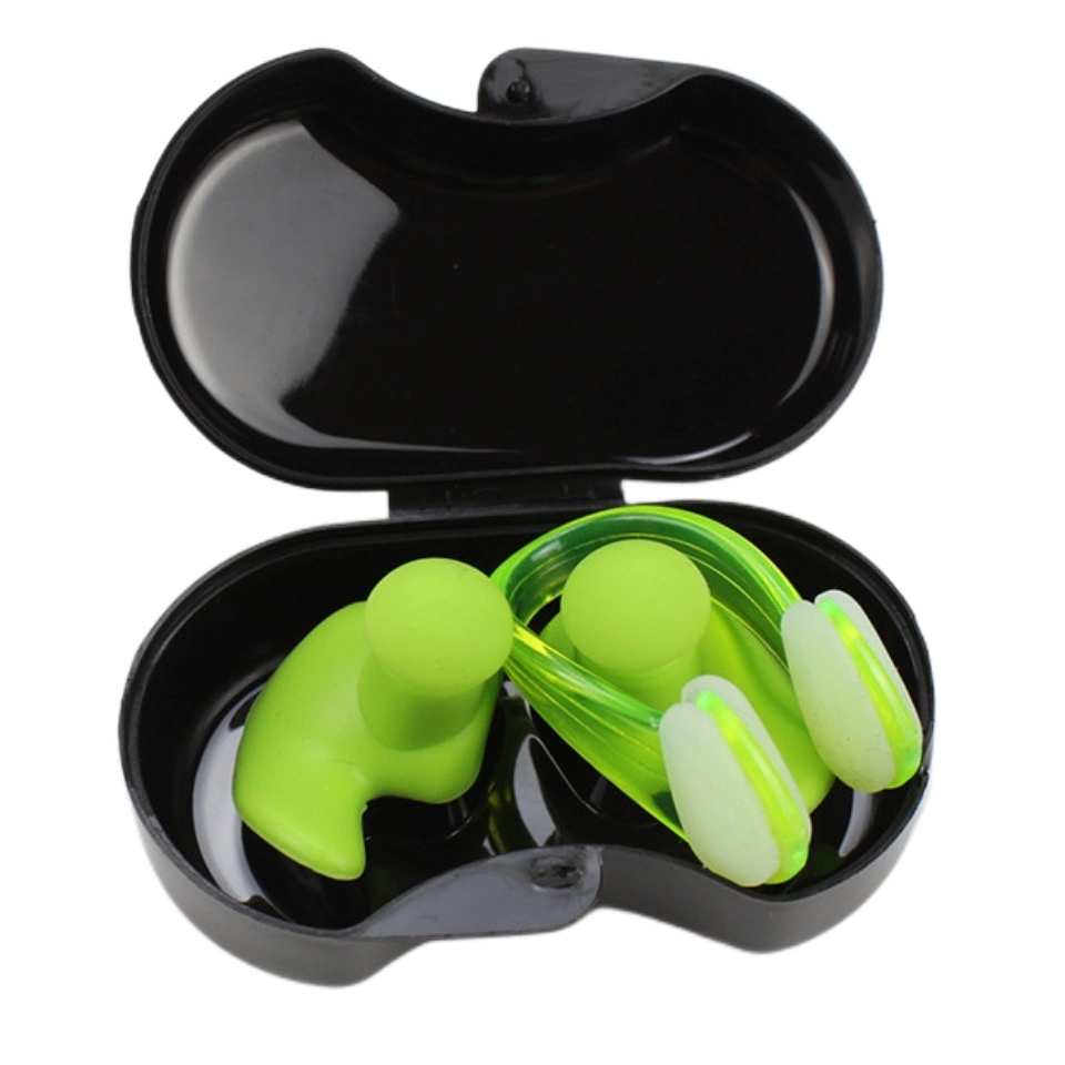 Silicone Swimming Ear Plugs with Nose Clips 4