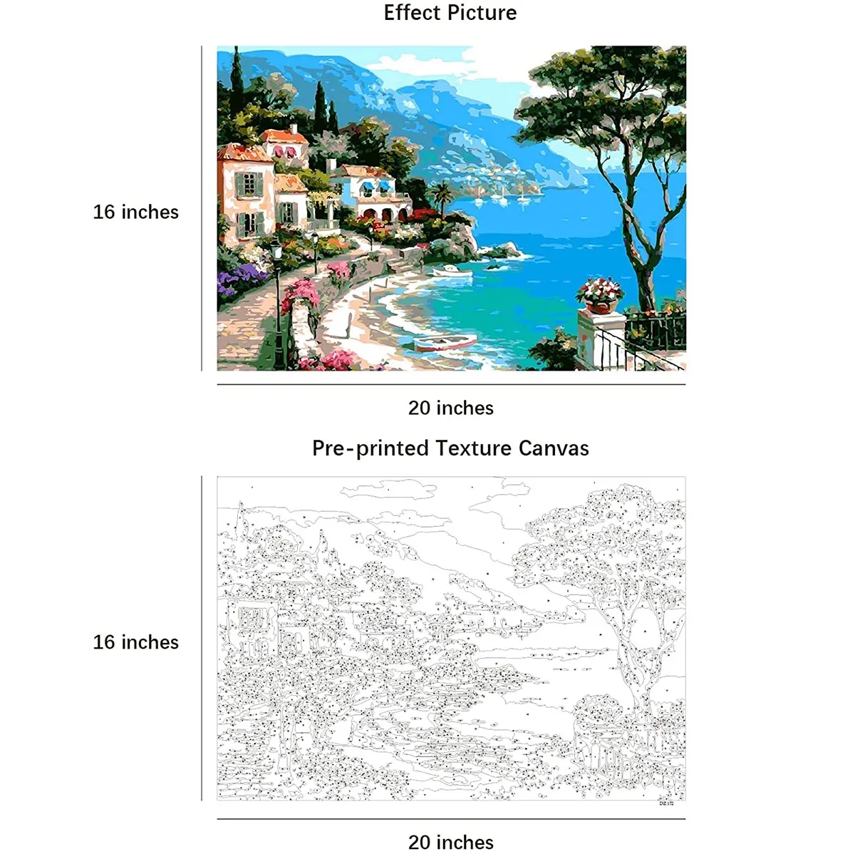 Custom DIY Painting by Numbers Kit 2