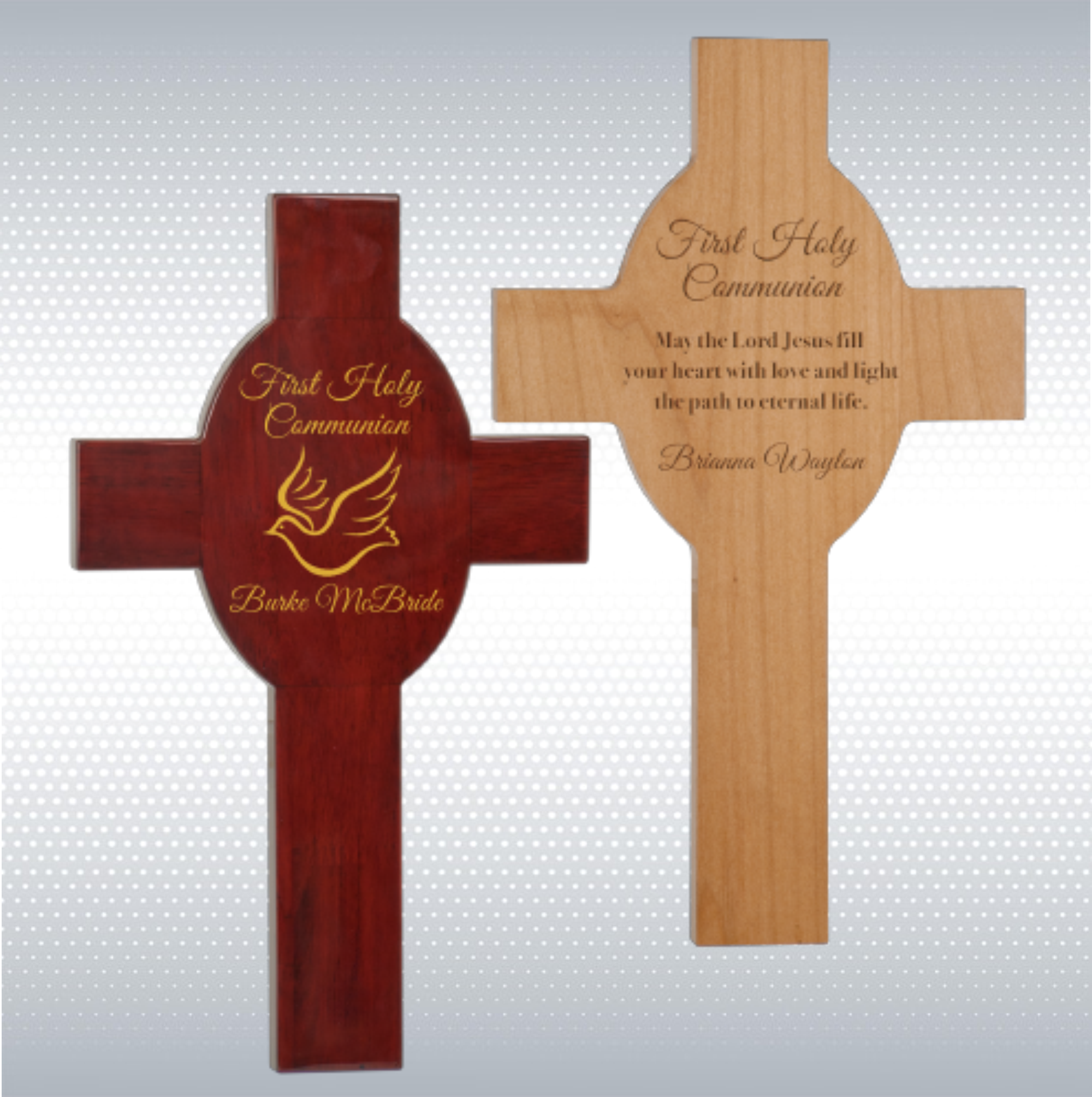 Red Alder Cross (13 5/8" x 8") 3