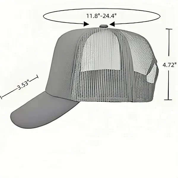 Breathable Foam Mesh Trucker Hat 5