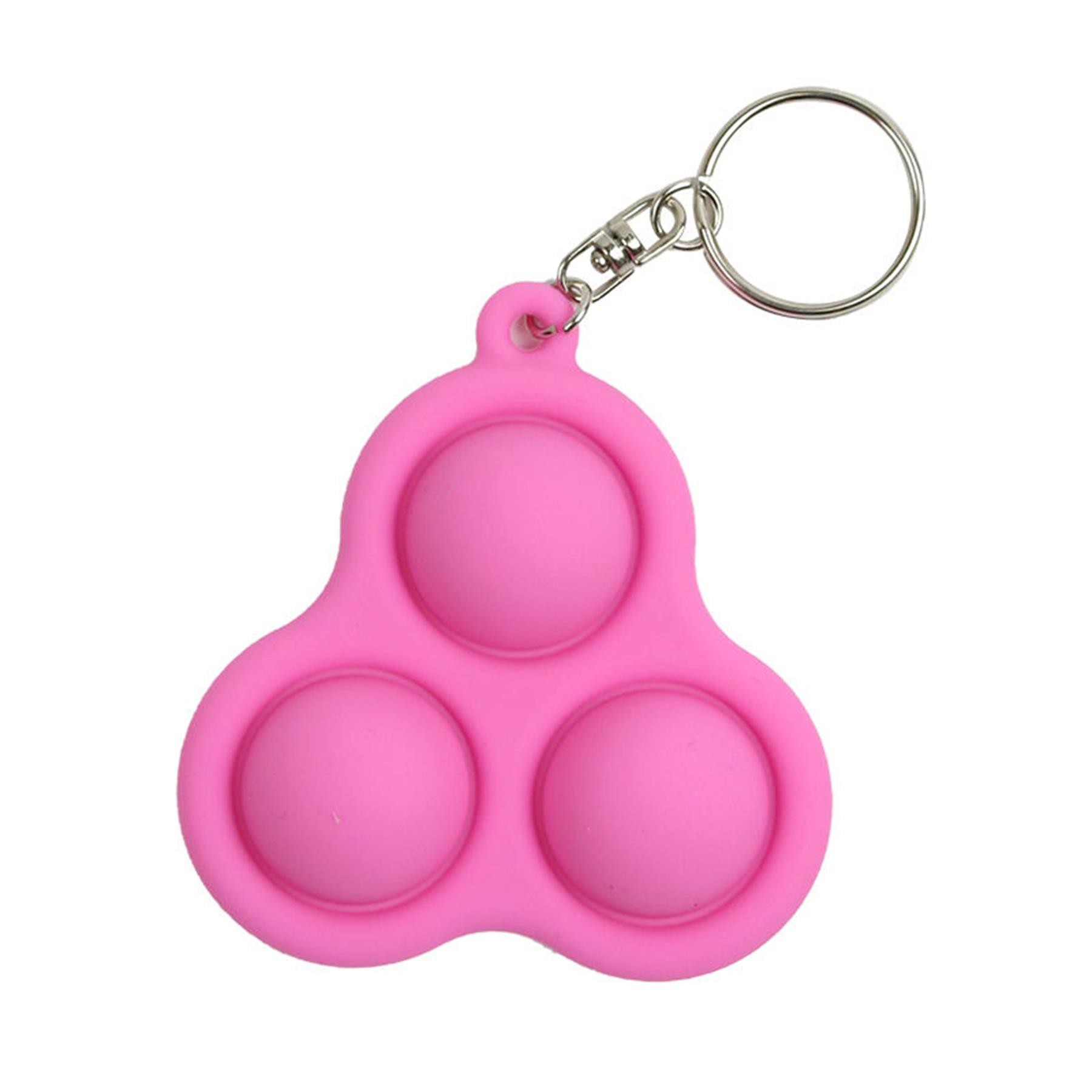 Silicone Pop Bubble Fidget Keychain 5