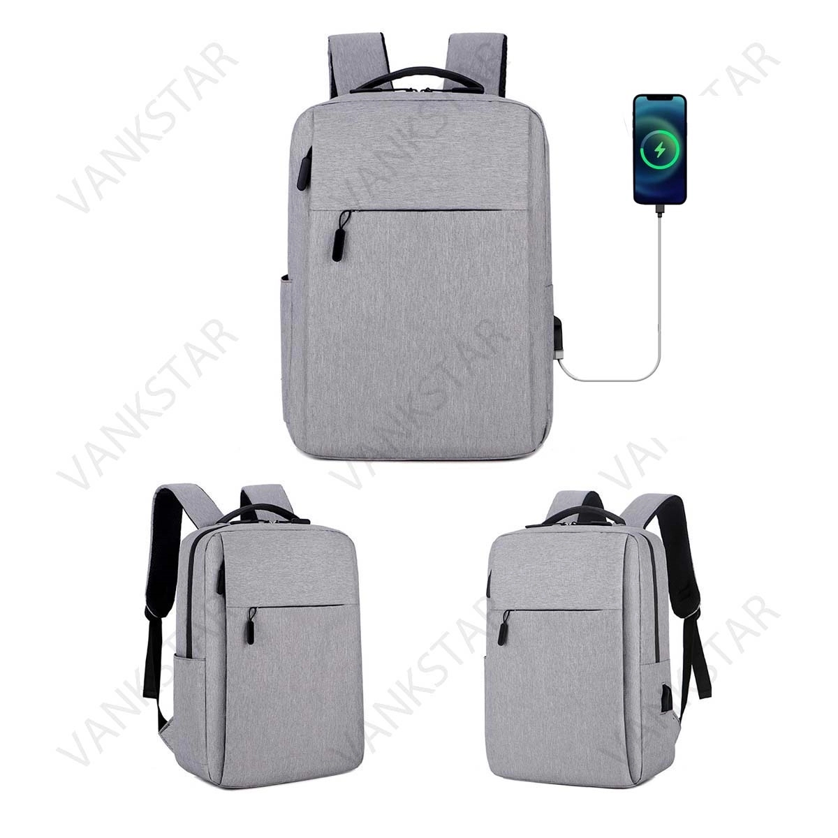 Laptop Backpack With Usb Charging Port 3