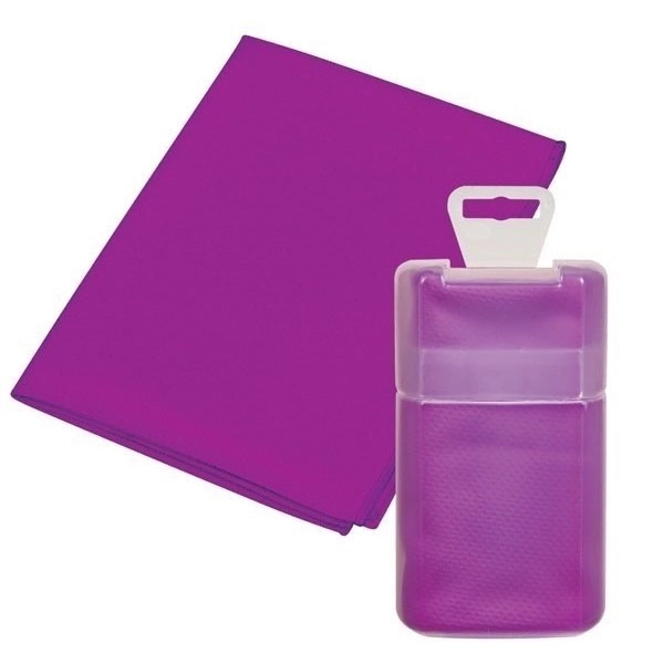 Cooling Towel In Plastic Case 10