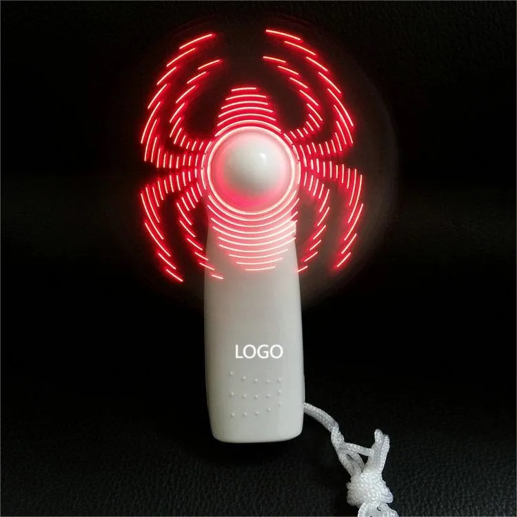 Pre-Programmed Portable LED Fans With Letters 4