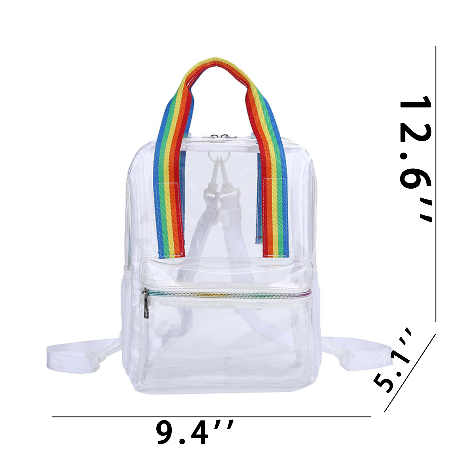 PVC Waterproof Clear Backpack 9
