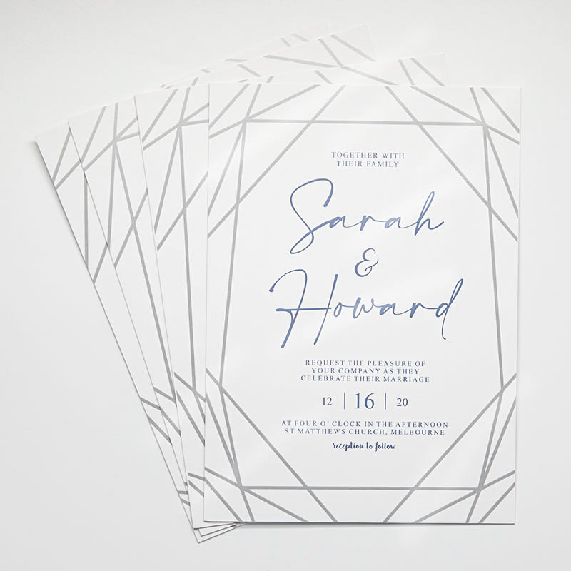 Custom Full Color 5 X 7 Inch Invitation Cards 71