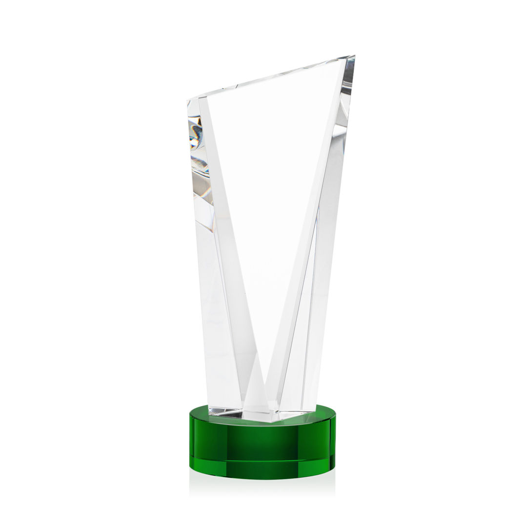 Plymouth VividPrint™ Award on Stanrich Base - Green 1