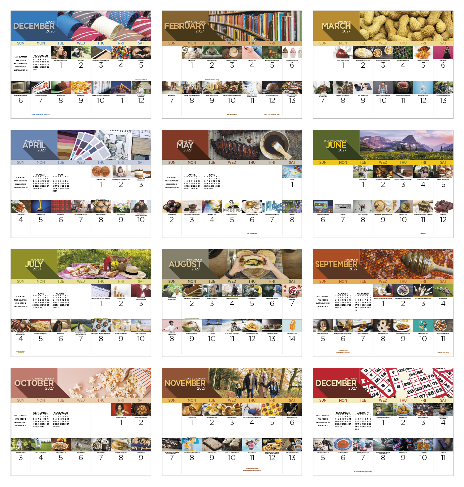 Good Value™ National Day - Spiral Calendar 45