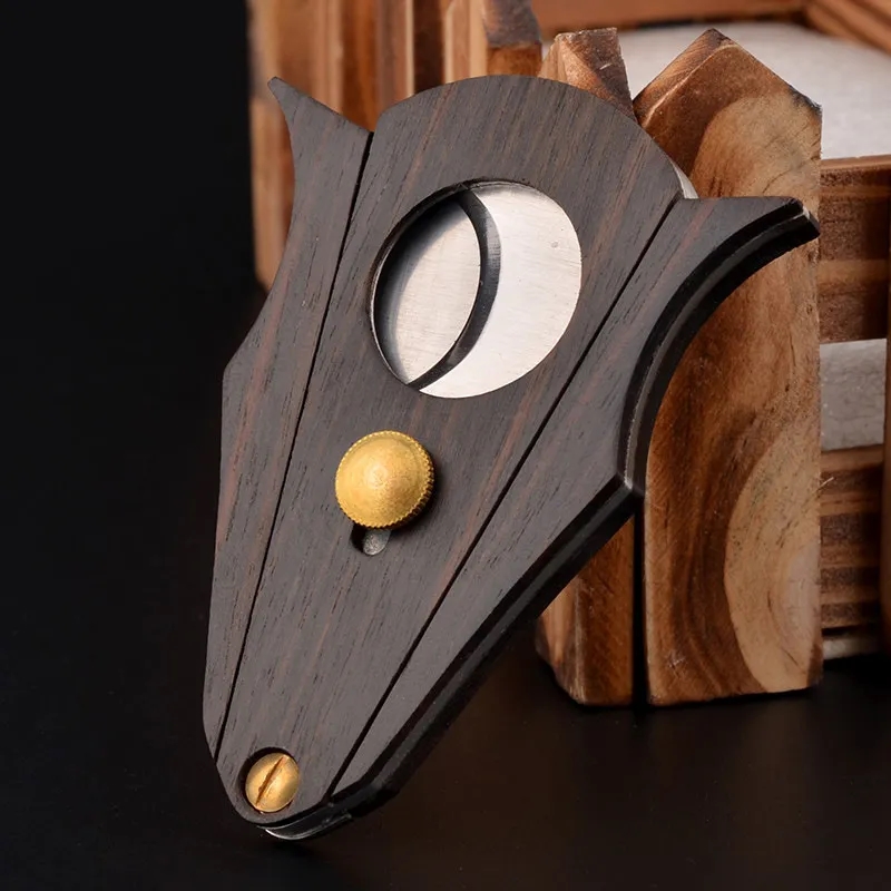 Wood Cigar Cutter With Lock System 2