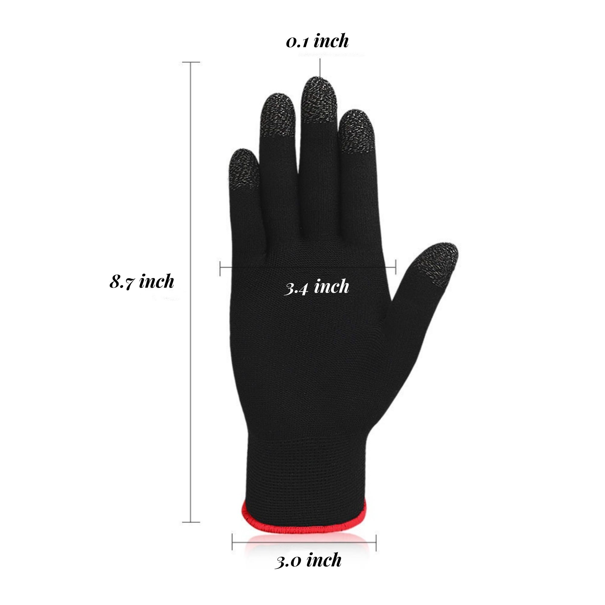 Anti-Sweat Breathable Touch Finger Glove 2