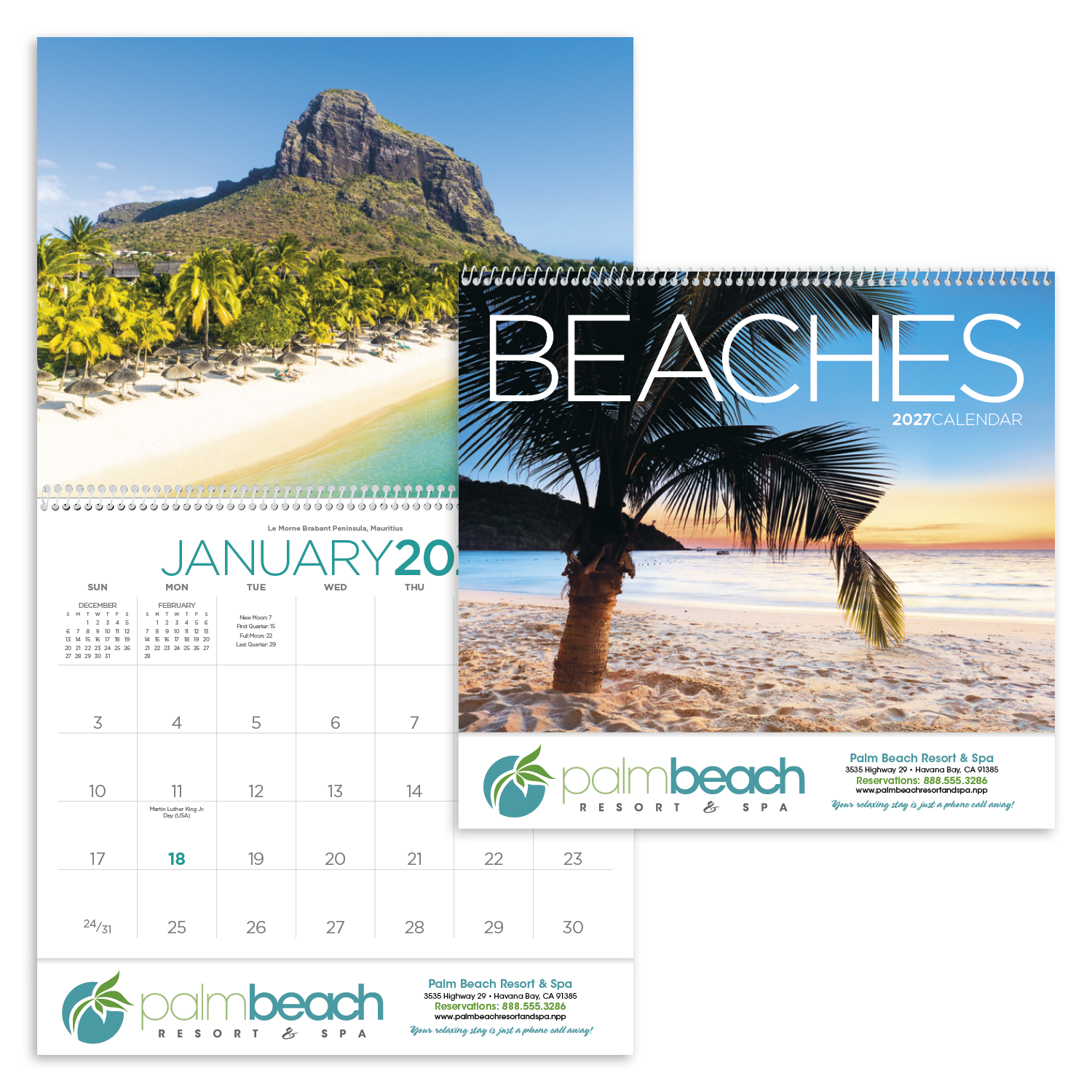 Triumph® Calendars Beaches Calendar 80