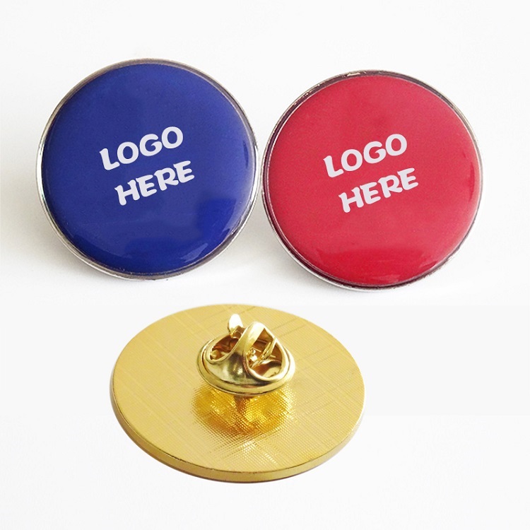 Metal Lapel Pin w/Epoxy Dome 4
