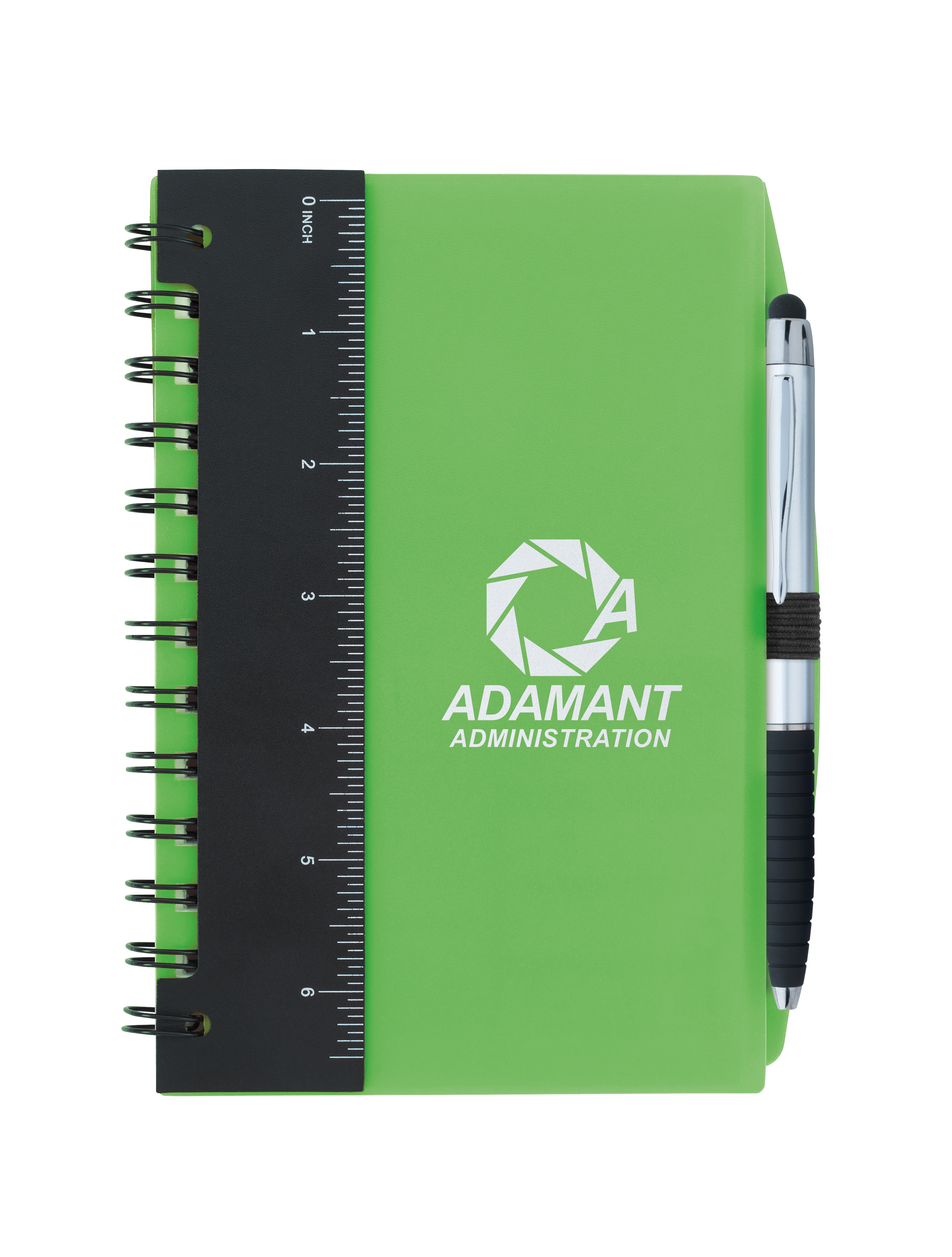 Good Value™ 5” x 7” Ruler Notebook with Flags and Stylus Pen 19