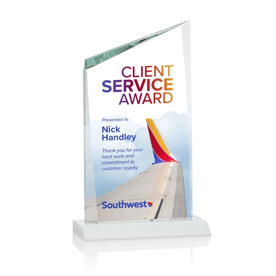 Scarsdale VividPrint™ Award - White 3