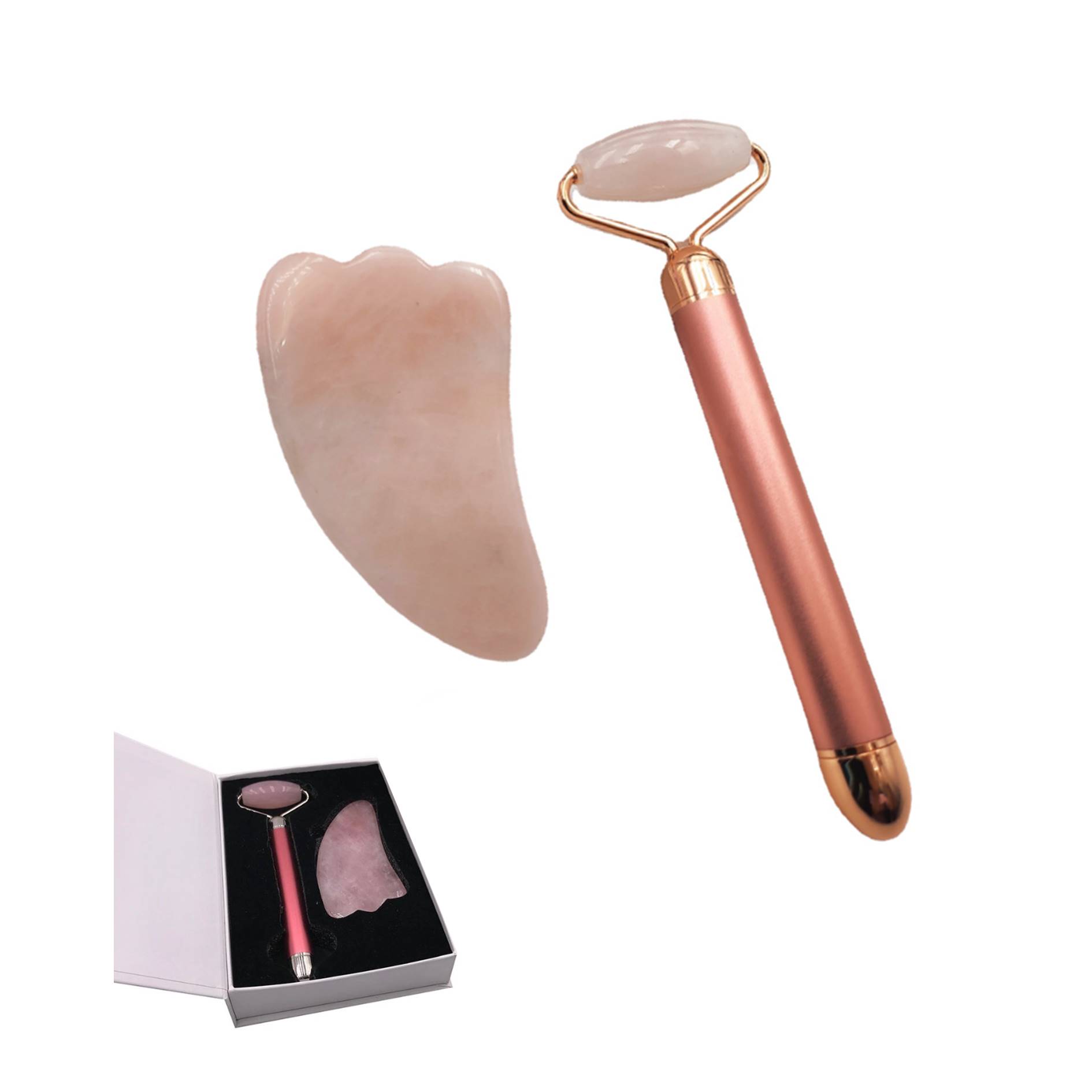 2 In 1 Electric Face Massager and Gua Sha Set 2