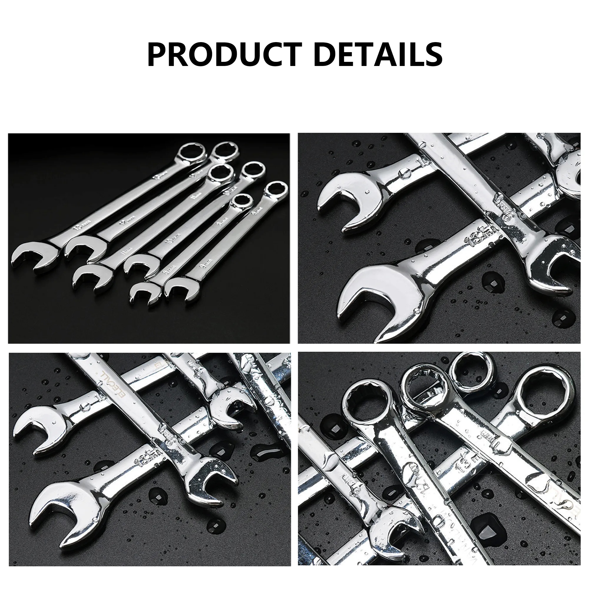 8 PCS Combination Wrench Set 3