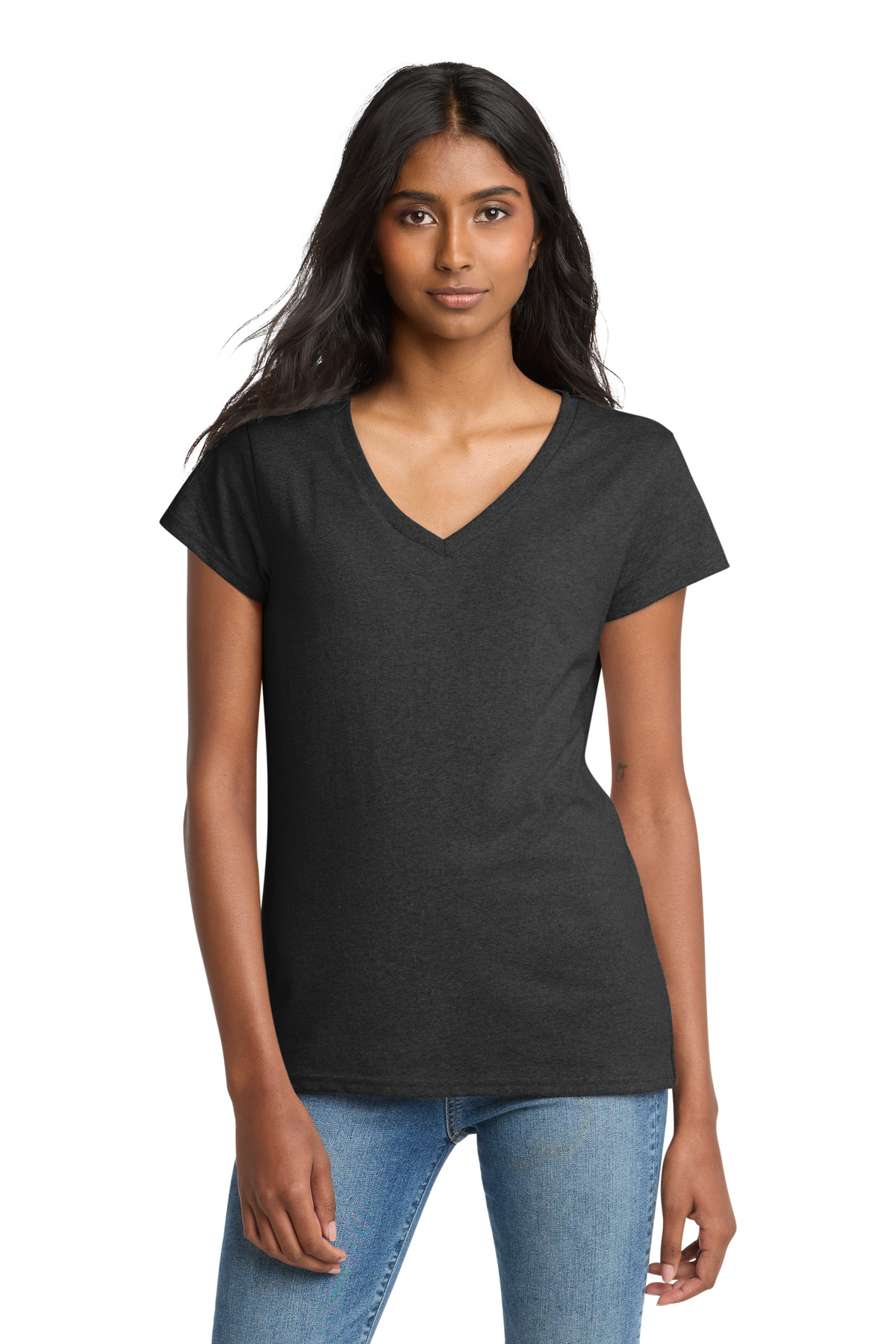 District Women's Re-Tee V-Neck DT8001 12