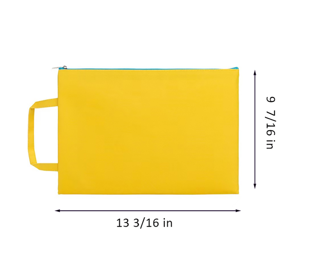 Oxford Zipper Pouch A4 Folder 6