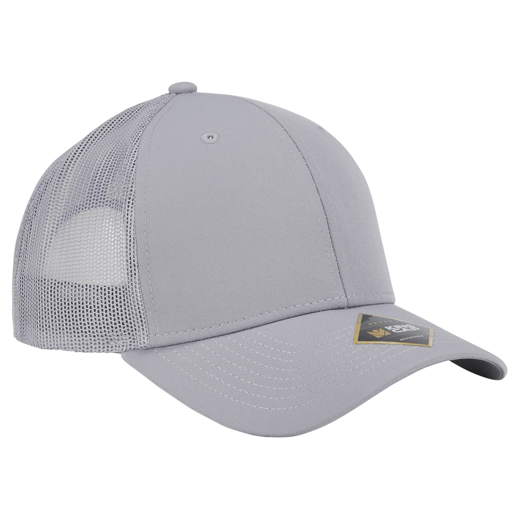 Crest 6-Panel Trucker Cap - Sustainable Fabric 11