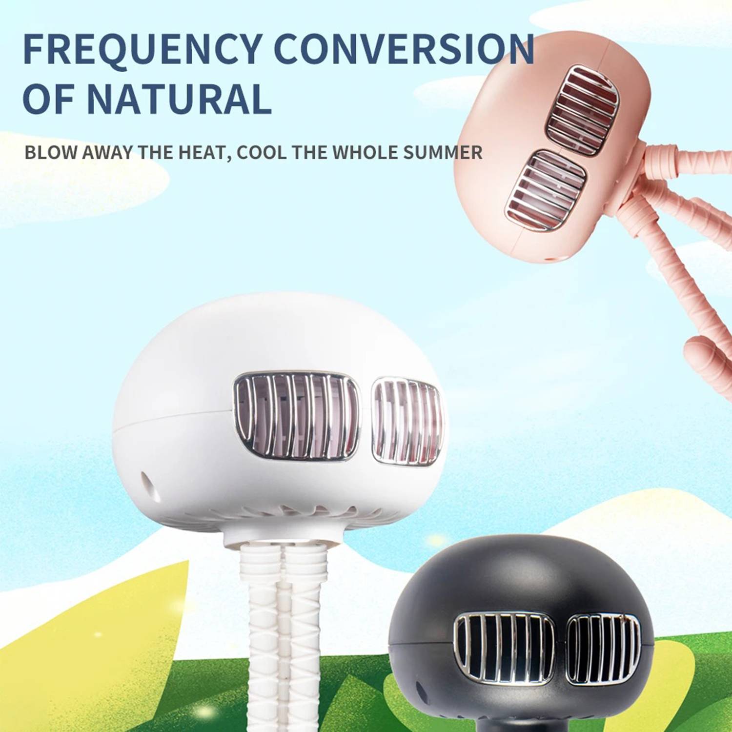 Portable Bladeless Stroller Fan 5